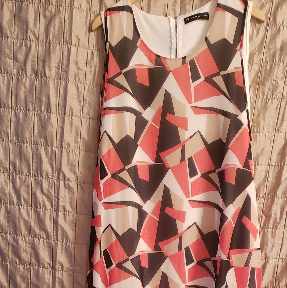 Asymmetrical Beautiful Overlay dress.